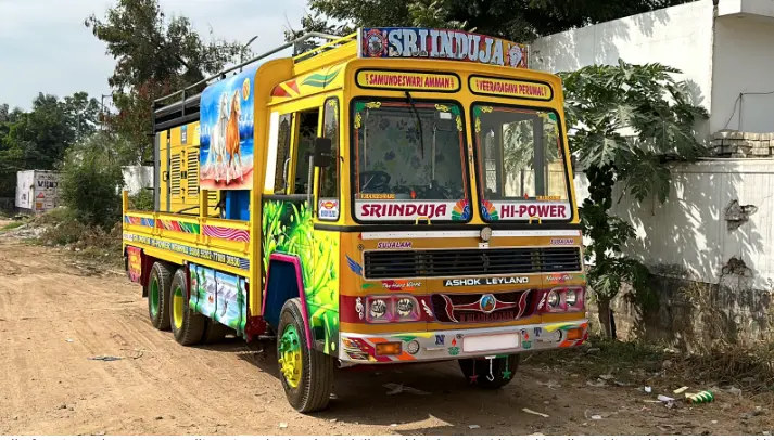 Sri Indhuja Borewells vehicle and field equipment
